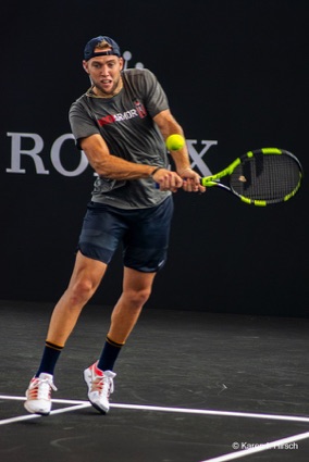 Jack Sock - double-handed backhand